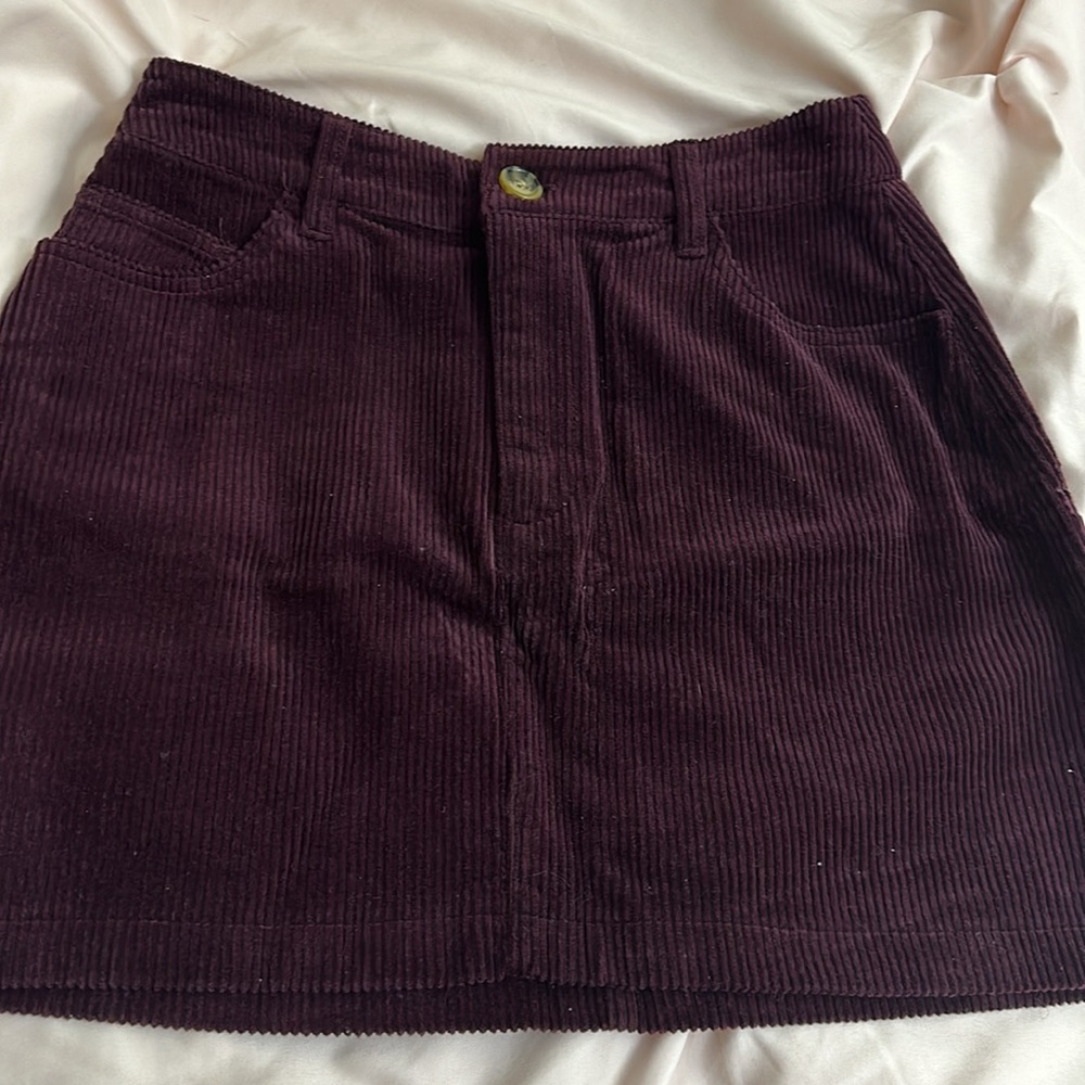 Forever 21 Ribbed Skirt - Picture 4 of 4